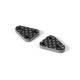 X1'18 GRAPHITE POD LINK PLATE 2.5MM (2) - 371182 - XRAY
