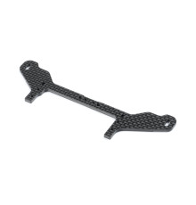 X12 CARBON ADJUSTABLE REAR POD LOWER PLATE - FRONT - XRAY - 371170
