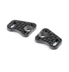 X12 CARBON PLATE FOR SIDE LINK WITH 2 PINS (L+P) - XRAY - 371189