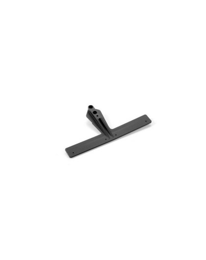 Support pour aileron AV lexan X1 - XRAY - 371201