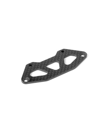 X12'21 GRAPHITE BUMPER LOWER HOLDER 2.5MM - XRAY - 371212