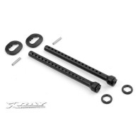 X10 COMPOSITE BODY POST (2) - 371325 - XRAY