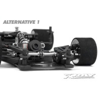 FRONT ALU. ACTIVE BRACE - SET - 372080 - XRAY