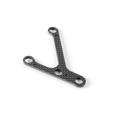 GRAPHITE UPPER SUSPENSION ARM 2.5MM - WIDE - 372134 - XRAY