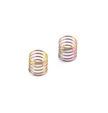 FRONT COIL SPRING FOR 4MM PIN C 0.7 - GOLD (2) - XRAY - 372192