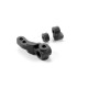 X1 COMPOSITE STEERING BLOCK & BACKSTOPS - 372212 - XRAY