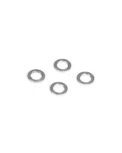 Rondelles alu 3.2x4.8x0.5 (4) - XRAY - 372290