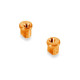 ALU ECCENTRIC BUSHING 1.0MM - ORANGE (2) - 372318-O - XRAY