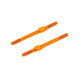 ALU ADJ. TURNBUCKLE M3x51 MM - SWISS 7075 T6 - ORANGE (2) - 372615-O 