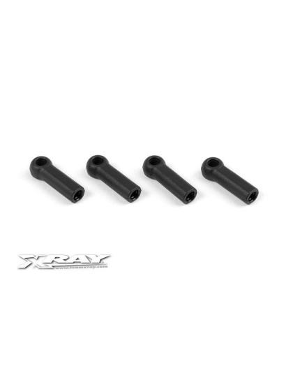 COMPOSITE STEERING BALL-JOINT OPEN 4.2 MM (4) - 372661 - XRAY