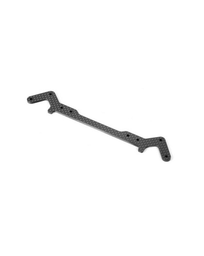 Platine arrière carbone 2.5mm X12 15 - XRAY - 373084