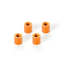 ALU STAND M3 6x6.4MM - ORANGE (4) - 373121-O - XRAY