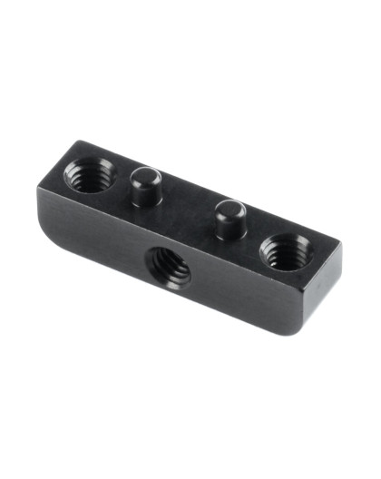 ALU POD PLATE PIVOT HOLDER FOR 1-PIECE CHASSIS -LOWER - XRAY - 373393