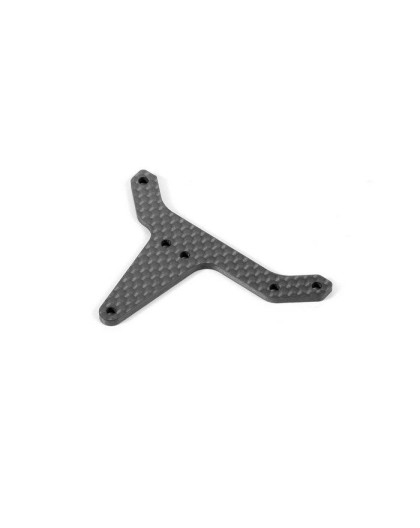 X12 REAR POD UPPER PLATE - GRAPHITE 2.5MM - 373545 - XRAY
