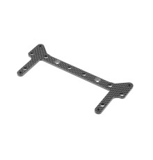 X12 CARBON REAR BRACE FOR 1-PIECE CHASSIS - XRAY - 376112