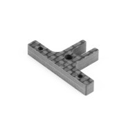 X1'24 GRAPHITE BATTERY BACKSTOP 4.5MM - MIDDLE - XRAY - 376134