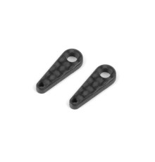 X12'22 GRAPHITE BATTERY CLAMP 2.2MM (2) - XRAY - 376170