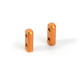 ALU SERVO MOUNT - ORANGE (2) - 376255-O - XRAY