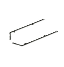 X10 Renforts latéraux carbone (2) - XRAY - 376323