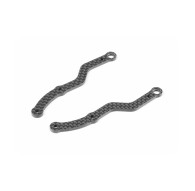 X1'23 SIDE BRACE - GRAPHITE 2.5MM - RIGHT & LEFT - XRAY - 376328