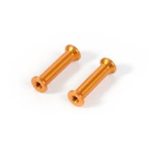 ALU MOUNT 21.0MM - ORANGE (2) - 376362-O - XRAY