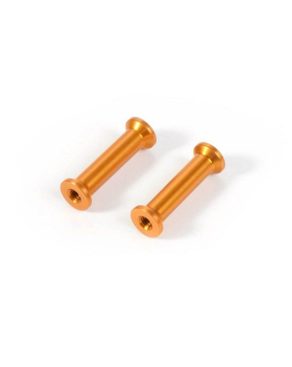ALU MOUNT 21.0MM - ORANGE (2) - 376362-O - XRAY