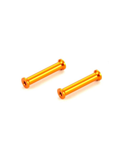 ALU MOUNT 28.5MM - ORANGE (2) - 376363-O - XRAY