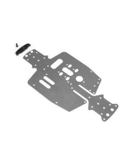 NT18 ALU CHASSIS - CNC MACHINED 7075 T6 - 381120 - XRAY