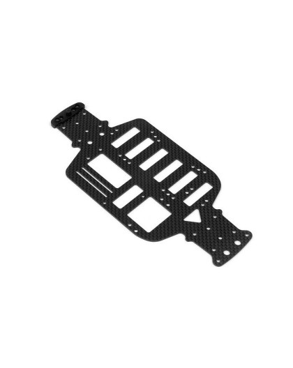 MICRO 6-CELL GRAPHITE CHASSIS - CNC MACHINED - 381116 - XRAY
