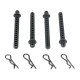Support de carrosserie (4) + clips - XRAY - 381300