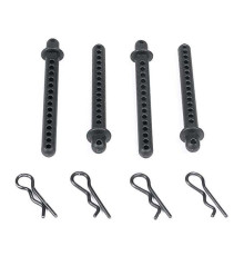 COMPOSITE BODY POSTS (4) + BODY CLIPS - 381300 - XRAY
