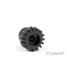 STEEL PINION GEAR 16T / 48 - 385616 - XRAY