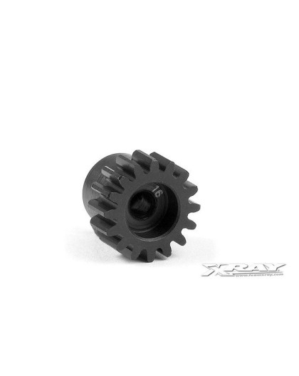 STEEL PINION GEAR 16T / 48 - 385616 - XRAY