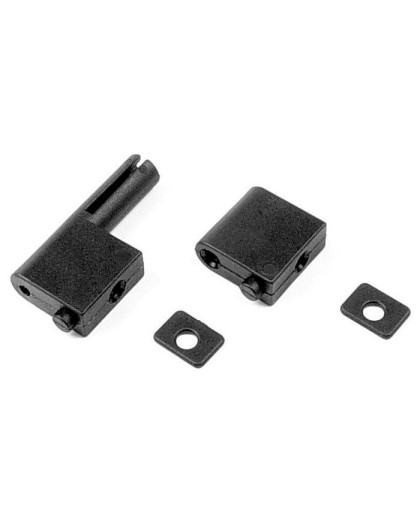 COMPOSITE SERVO MOUNT+ ANTENNA HOLDER - SET - 386200 - XRAY