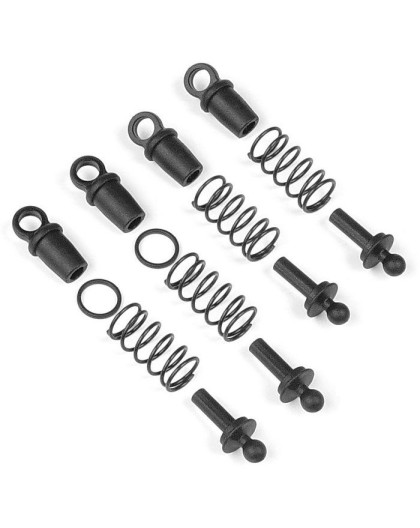 COMPOSITE SHOCK BODY SET (4) - 388000 - XRAY