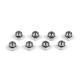 M18T NICKEL COATED PIVOT BALL 6.3 MM TYPE B (8) - 387564 - XRAY