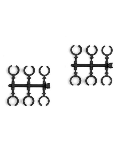 Clips réglage amortisseurs (2) - XRAY - 388111