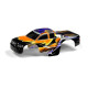 BODY 1/18 NITRO MT - PAINTED & TRIMMED - DRAGONFIRE - ORANGE - 389763