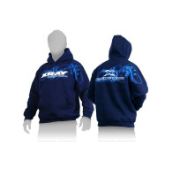 XRAY SWEATER HOODED - BLUE (XS) - XRAY - 395500XS