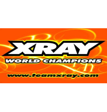 XRAY OUTDOOR/INDOOR FABRIC BANNER 2000x1000 - ORANGE - XRAY - 397102