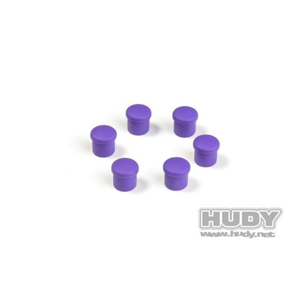 Cap For 14mm Handle - Violet (6) - HUDY - 195054-V