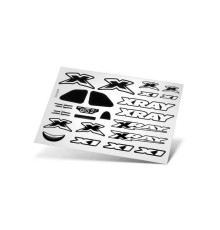 XRAY X1 STICKER FOR BODY - WHITE - 397372 - XRAY