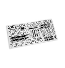 XRAY X12 STICKER FOR BODY - WHITE - V2 - 397370 - XRAY