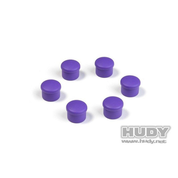 Cap For 18mm Handle - Violet (6) - HUDY - 195058-V