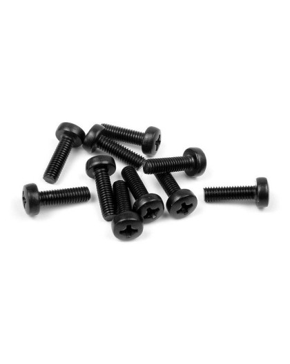 SCREW PHILLIPS M3x10 (10) - 907310 - XRAY