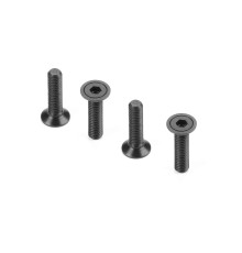 HEX SCREW 110° SFH M3x12 - CNC MACHINED (4) - XRAY - 913312
