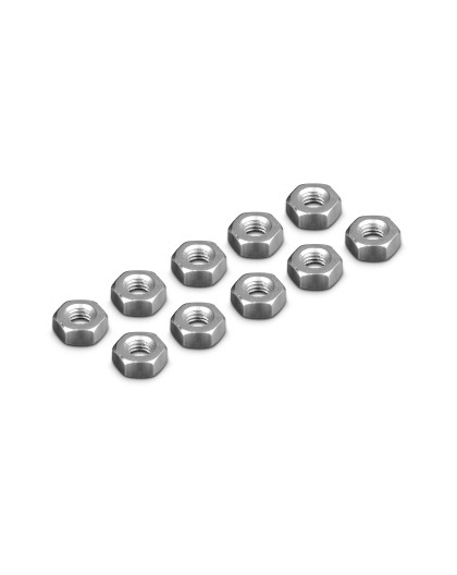 NUT M4 - LOW (10) - XRAY - 960042