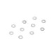 WASHER S 3x6x0.2 (10) - 962032 - XRAY