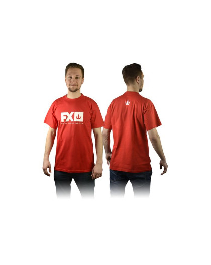 FX T-SHIRT RED (M) - 695010M - FX
