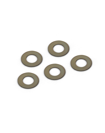 Cales d'axe plastique 6x12x0.8 (2) - HUDY - 101068